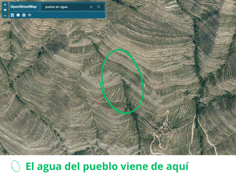 Plantar árboles donde nace el agua